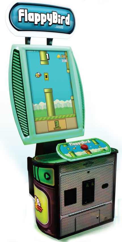 ใหญ่สะใจ ! Flappy Bird ถูกนำมาทำเป็นตู้เกมจอใหญ่ 42 นิ้ว