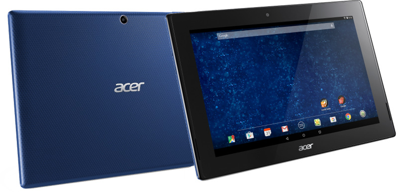 Acer เปิดตัว Iconia One 8 และ Iconia Tab 10 แท็บเล็ตแอนดรอยด์ 5.0