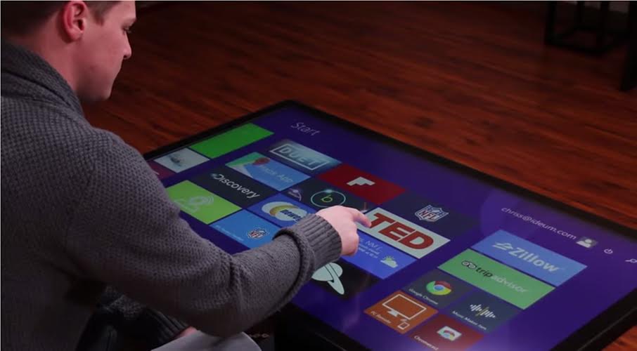 Ideum Duet โต๊ะอัจฉริยะ จอ 46 นิ้ว รันได้ทั้ง Windows/Android Ideum Duet โต๊ะอัจฉริยะ จอ 46 นิ้ว รันได้ทั้ง Windows/Android