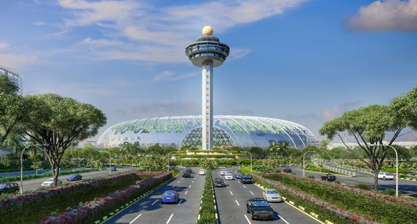 Jewel Changi Airport สนามบินแห่งใหม่ในสิงคโปร์ 