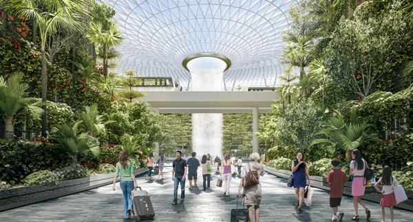 Jewel Changi Airport สนามบินแห่งใหม่ในสิงคโปร์ 