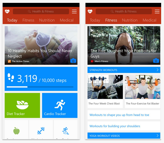 ไมโครซอฟท์เปิดตัว 5 แอพฯ ตระกูล MSN ข่าว, อาหาร, กีฬา, สุขภาพ, การเงิน ไมโครซอฟท์เปิดตัว 5 แอพฯ ตระกูล MSN ข่าว, อาหาร, กีฬา, สุขภาพ, การเงิน