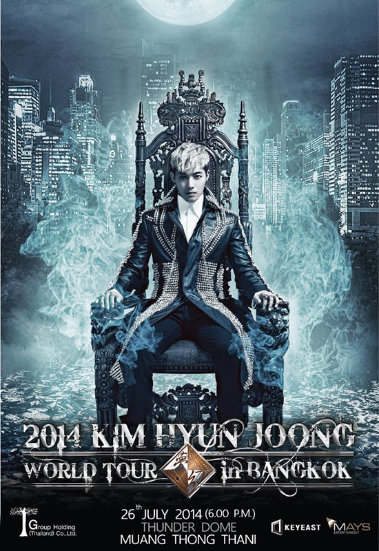 2014 Kim Hyun Joong World Tour In Bangkok