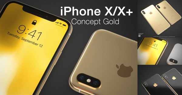 iPhone X สีทอง