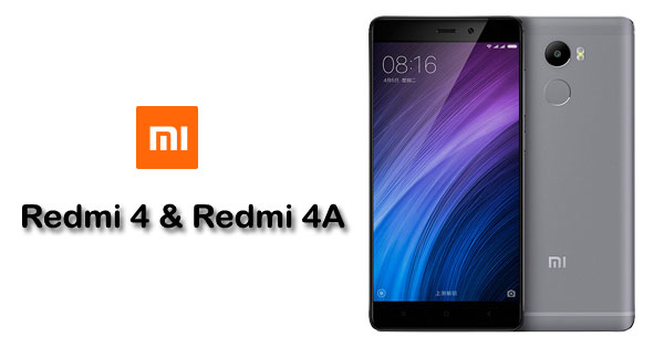 Xiaomi เปิดตัว Redmi 4 และ Redmi 4A