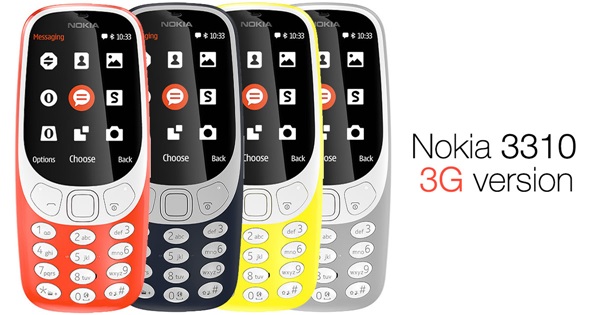 Nokia 3310 (2017) รุ่น 3G