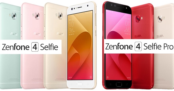 Zenfone 4 Selfie และ Zenfone 4 Selfie Pro