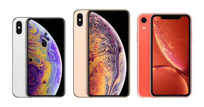 iPhone XS, iPhone XS Max และ iPhone XR