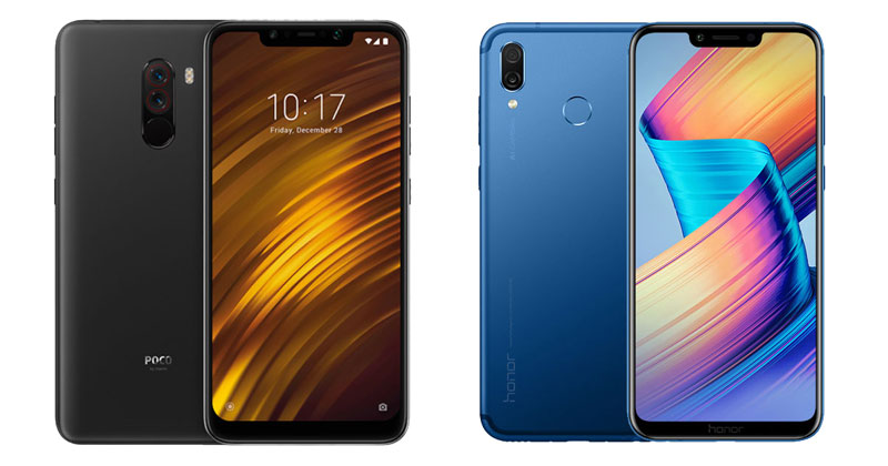 POCO F1 vs Honor Play