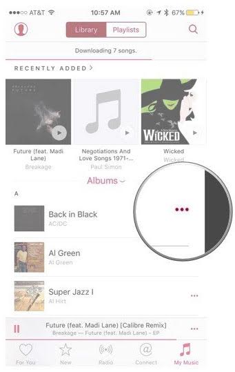 วิธีดาวน์โหลดเพลงจาก Apple Music