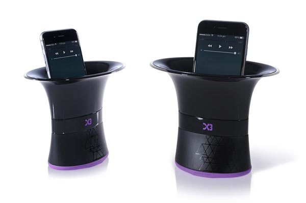 The Audiovase ลำโพงสำหรับ iPhone