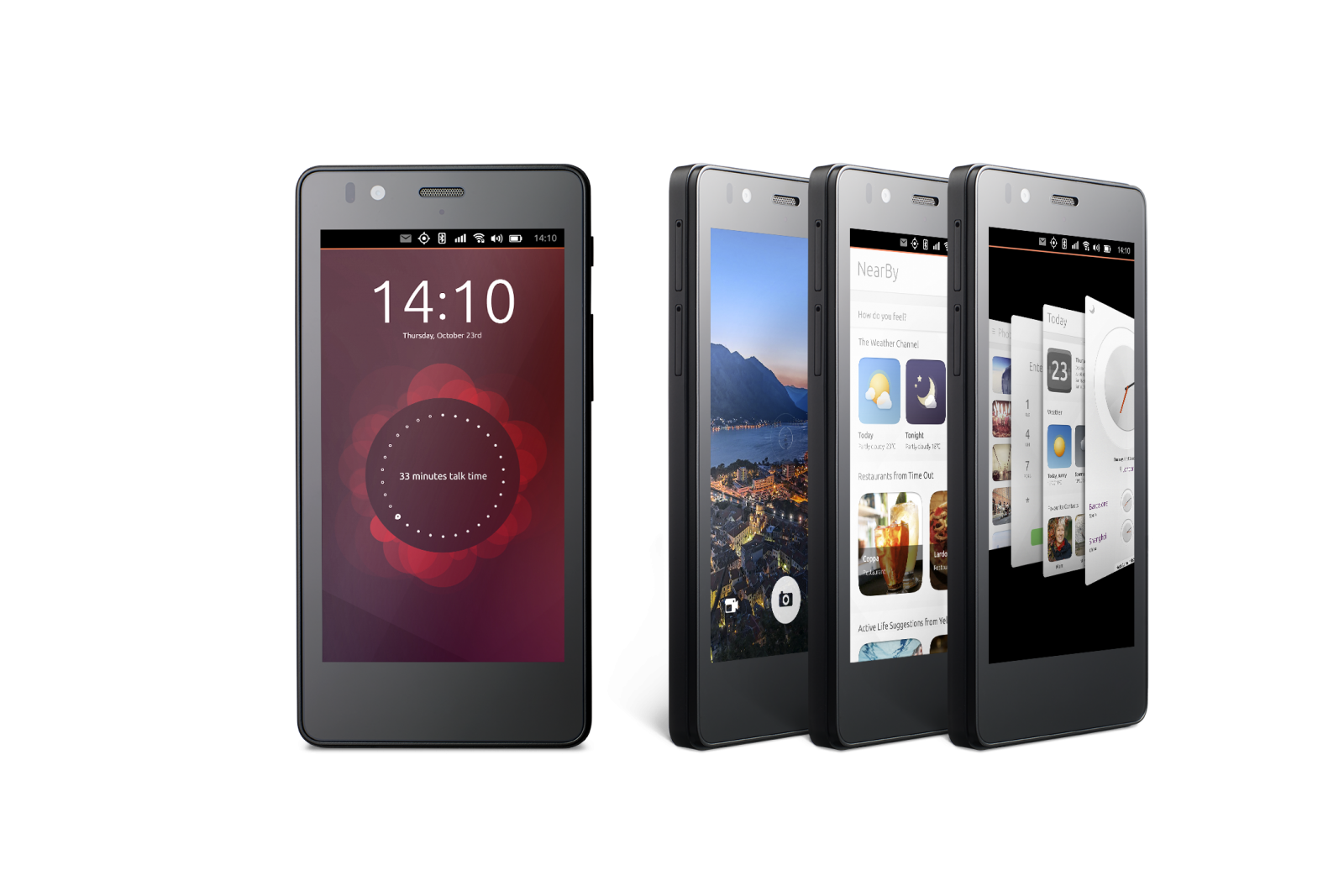 เปิดตัว BQ Aquaris E4.5 มือถือระบบปฏิบัติการ Ubuntu Phone