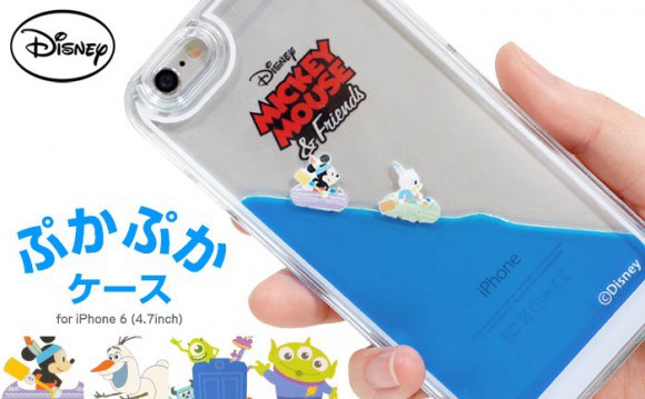 มุ้งมิ้งมาก ! เคสใสจาก Disney สำหรับ iPhone 6 มีตัวละครลอยน้ำอยู่ข้างใน