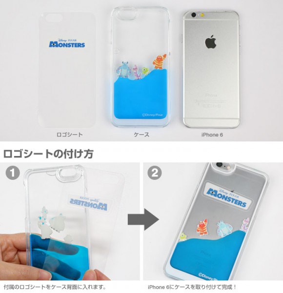 มุ้งมิ้งมาก ! เคสใสจาก Disney สำหรับ iPhone 6 มีตัวละครลอยน้ำอยู่ข้างใน