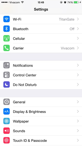 วิธีปิด Control Center หรือปิดแผงควบคุมคำสั่ง สำหรับ iPhone