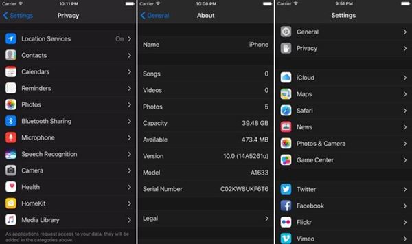 iOS 10 จะมี Dark Mode