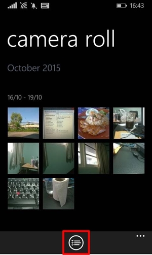 วิธีลบรูปทีละหลาย ๆ รูป ในครั้งเดียว Windows Phone 8.1