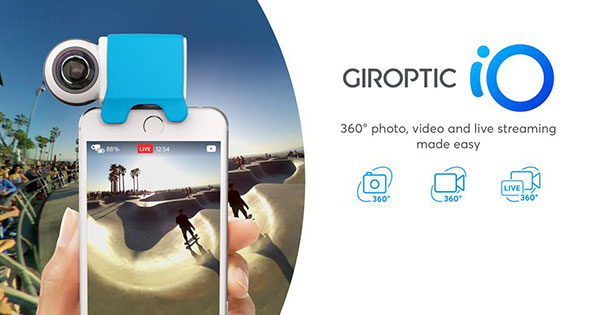 Giroptic iO กล้อง 360 องศา