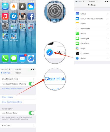 วิธีเคลียร์ History และลบ Cookies ในบราว์เซอร์ Safari สำหรับผู้ใช้ iPhone