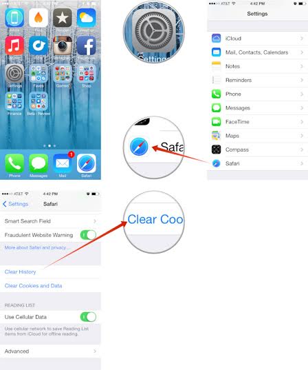 วิธีเคลียร์ History และลบ Cookies ในบราว์เซอร์ Safari สำหรับผู้ใช้ iPhone