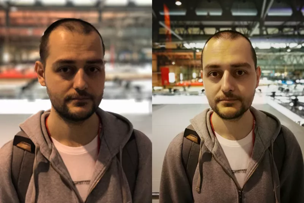 ภาพถ่าย Portrait Huawei P10 กับ iPhone 7 Plus