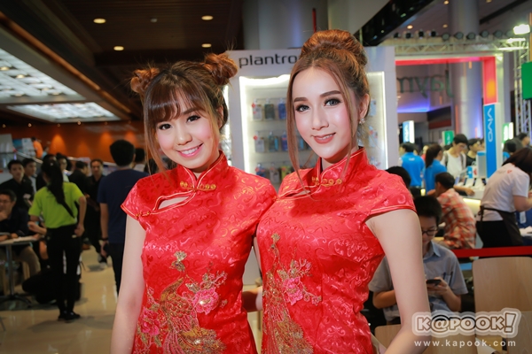 พริตตี้ Thailand Mobile Expo 2018