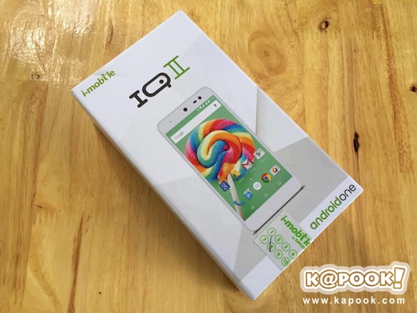 รีวิว i-mobile IQ II มือถือ Android One