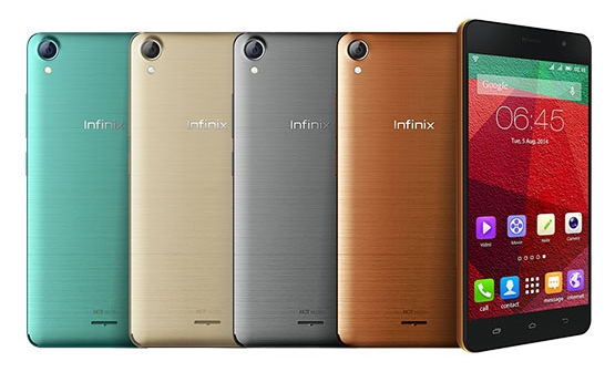 Infinix HOT Note สมาร์ทโฟนชาร์จแบตเร็ว 
