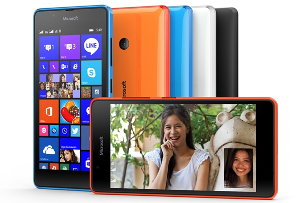 เปิดตัว Microsoft Lumia 540 Dual SIM มือถือวินโดวส์โฟนราคาถูก