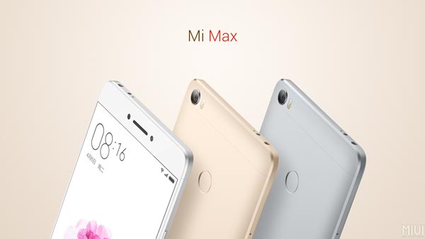 Xiaomi เปิดตัว Mi Max