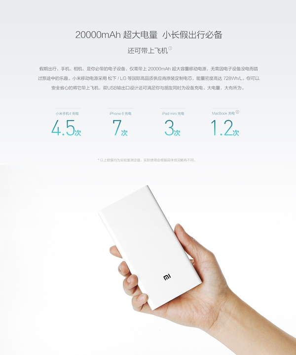 Mi Powerbank 20000mAh