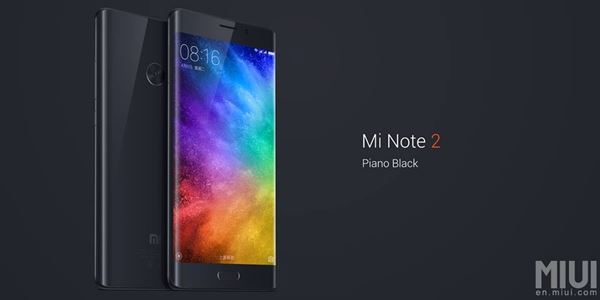Xiaomi เปิดตัว Mi Note 2
