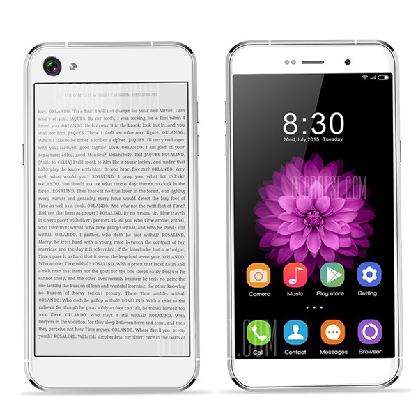 OUKITEL U6 สมาร์ทโฟน 2 หน้าจอ