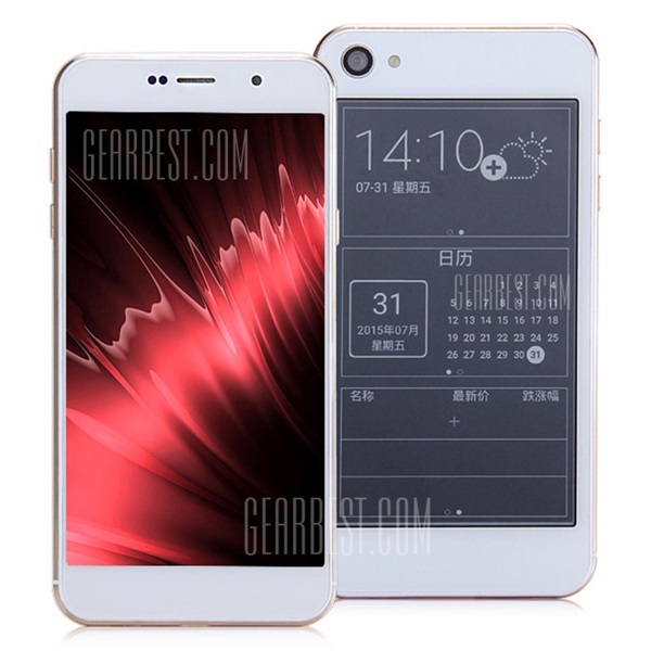 OUKITEL U6 สมาร์ทโฟน 2 หน้าจอ