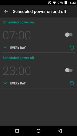 วิธีตั้งค่าเปิด-ปิดเครื่องอัตโนมัติ สำหรับ Android Lollipop