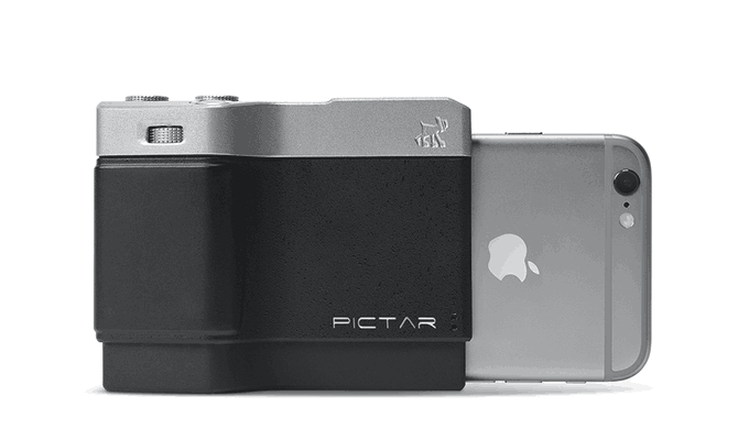 PICTAR อุปกรณ์กล้องเสริมสำหรับ iPhone 