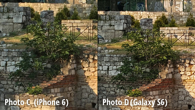 เปรียบเทียบภาพถ่าย Galaxy S6 ชนะ iPhone 6