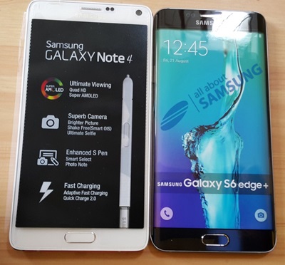 ภาพหลุด Samsung Galaxy S6 edge Plus