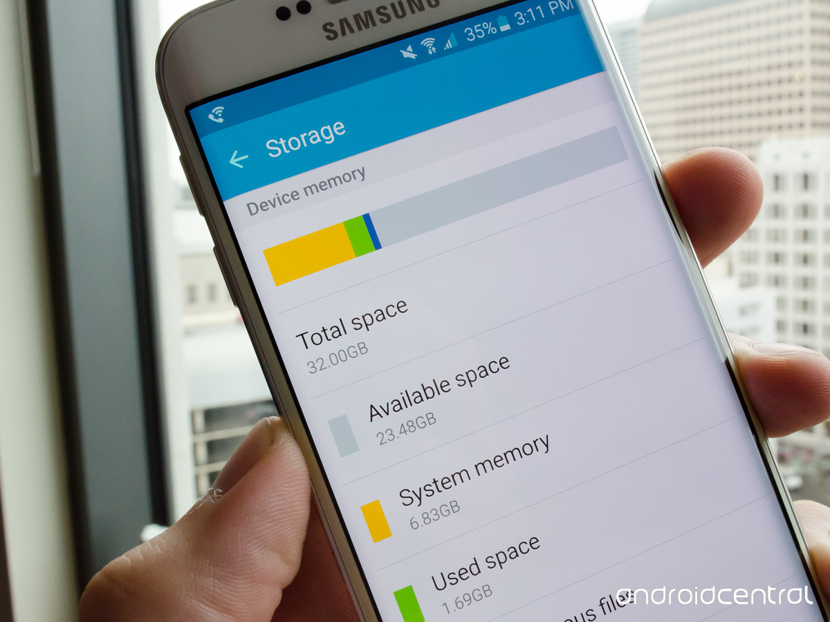 Samsung Galaxy S6 และ S6 edge รุ่น 32GB เหลือพื้นที่ใช้จริง 23GB