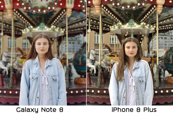 Galaxy Note 8  iPhone 8 Plus