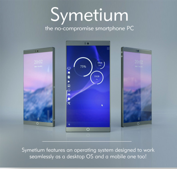 Symetium สมาร์ทโฟนสเปคระดับ PC