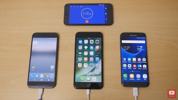 iPhone 7 Plus, Pixel XL และ Galaxy S7 edge