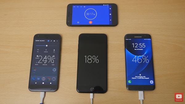 iPhone 7 Plus, Pixel XL และ Galaxy S7 edge
