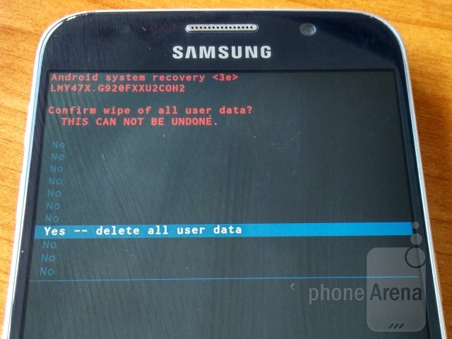 วิธีปลดล็อกหน้าจอ Samsung Galaxy S6 กรณีลืมรหัส
