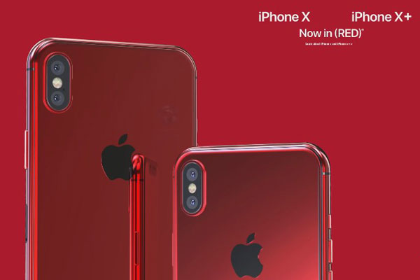 iPhone X และ iPhone X+ (PRODUCT)RED