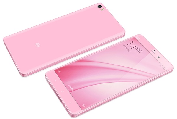Xiaomi เปิดตัว Mi Note รุ่น Pink Edition สีชมพูหวานแหววสำหรับผู้หญิง