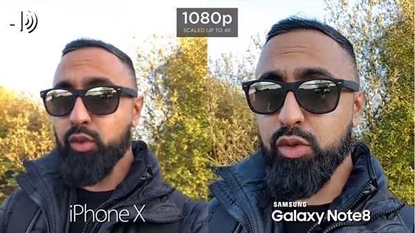 เทียบกล้อง iPhone X กับ Galaxy Note 8 