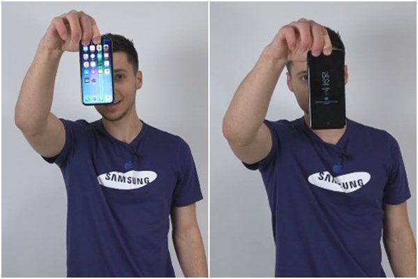 ทดสอบความแกร่ง Galaxy S9+ vs. iPhone X