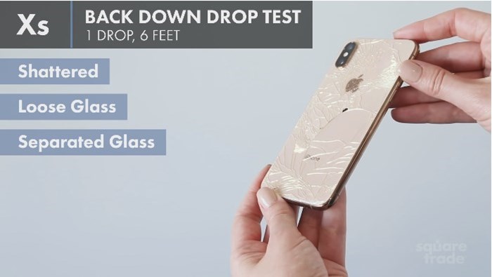 โชว์ Drop Test iPhone XS, XS Max