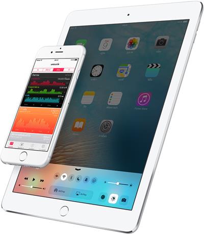 แอปเปิลออกอัพเดท iOS 9.3